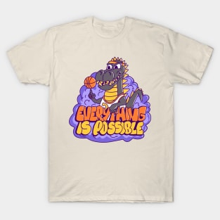 Basketball Dino T-Shirt